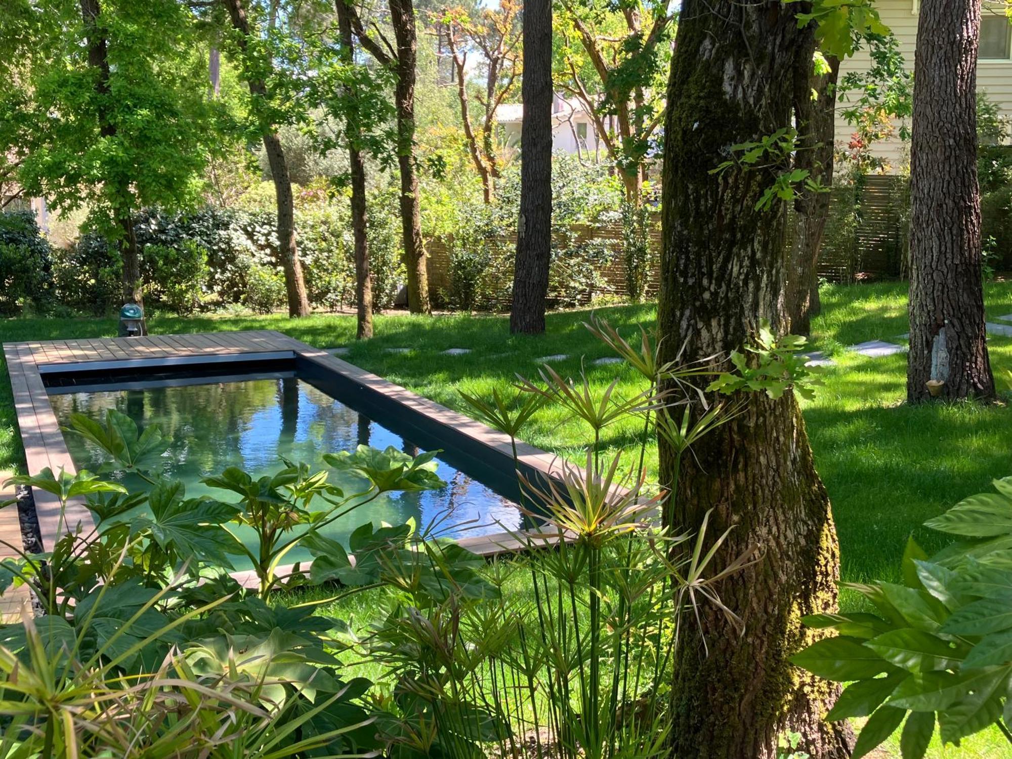 Nouveau - Ecolodge 'Calme Et Nature' - Avec Piscine Au Golf-Lac De Biscarrosse - Couchage 2 Personnes Esterno foto