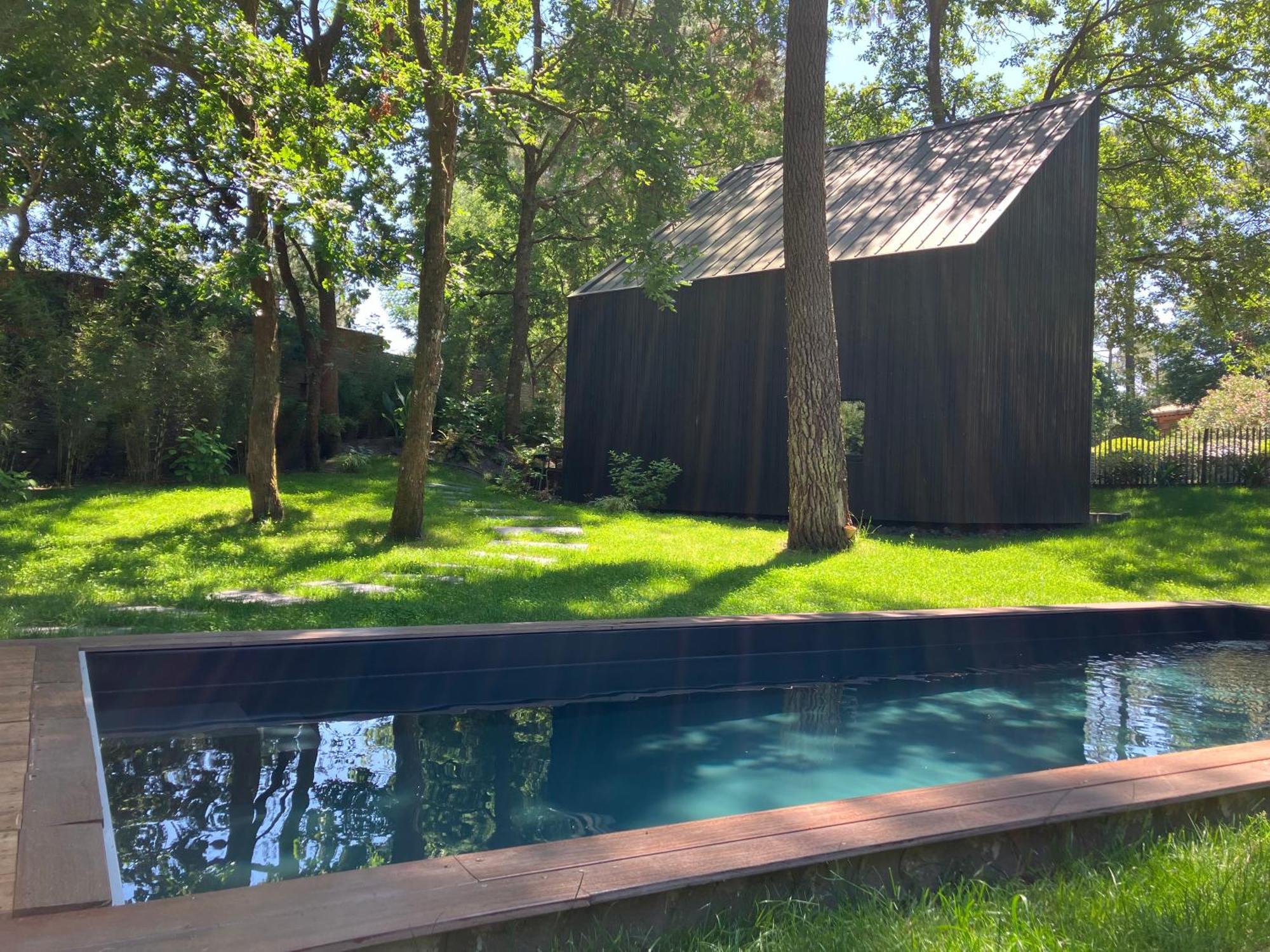 Nouveau - Ecolodge 'Calme Et Nature' - Avec Piscine Au Golf-Lac De Biscarrosse - Couchage 2 Personnes Esterno foto