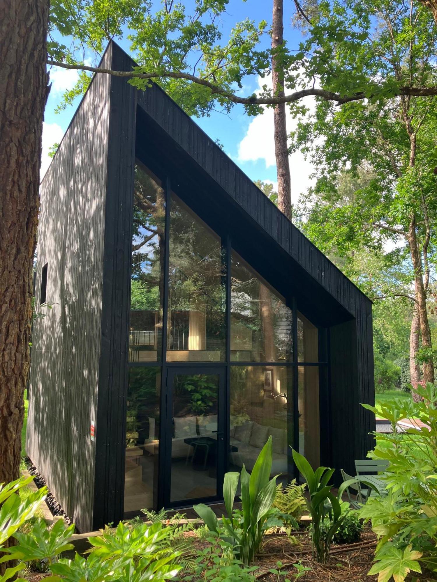 Nouveau - Ecolodge 'Calme Et Nature' - Avec Piscine Au Golf-Lac De Biscarrosse - Couchage 2 Personnes Esterno foto
