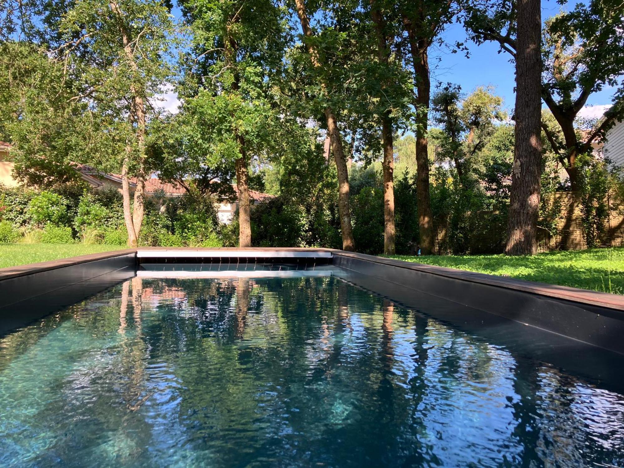 Nouveau - Ecolodge 'Calme Et Nature' - Avec Piscine Au Golf-Lac De Biscarrosse - Couchage 2 Personnes Esterno foto