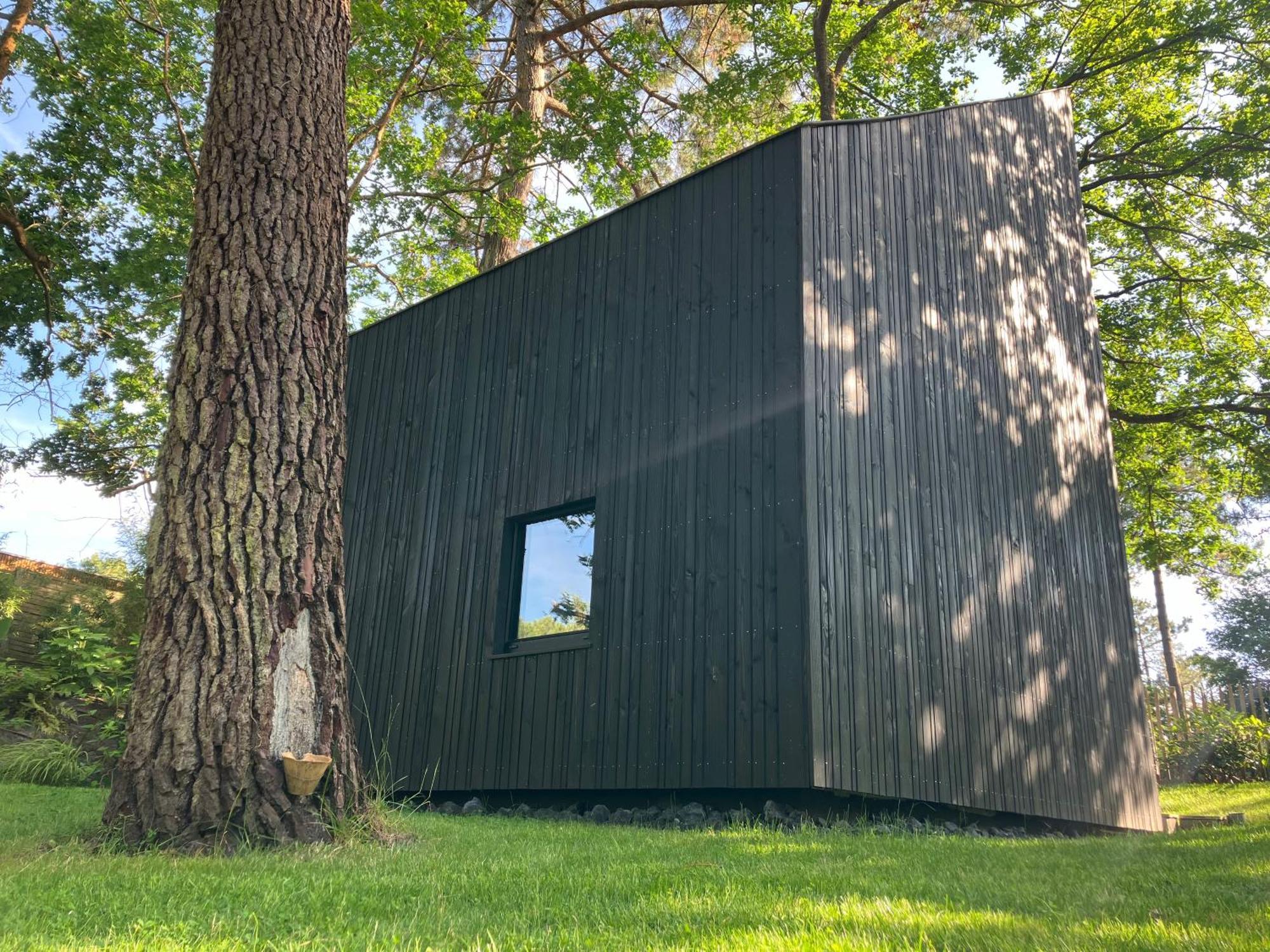 Nouveau - Ecolodge 'Calme Et Nature' - Avec Piscine Au Golf-Lac De Biscarrosse - Couchage 2 Personnes Esterno foto